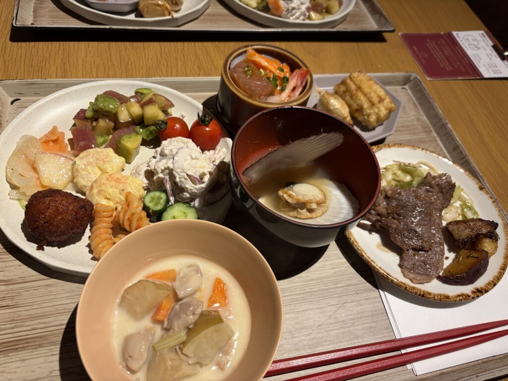 奥入瀬渓流ホテルの夕食